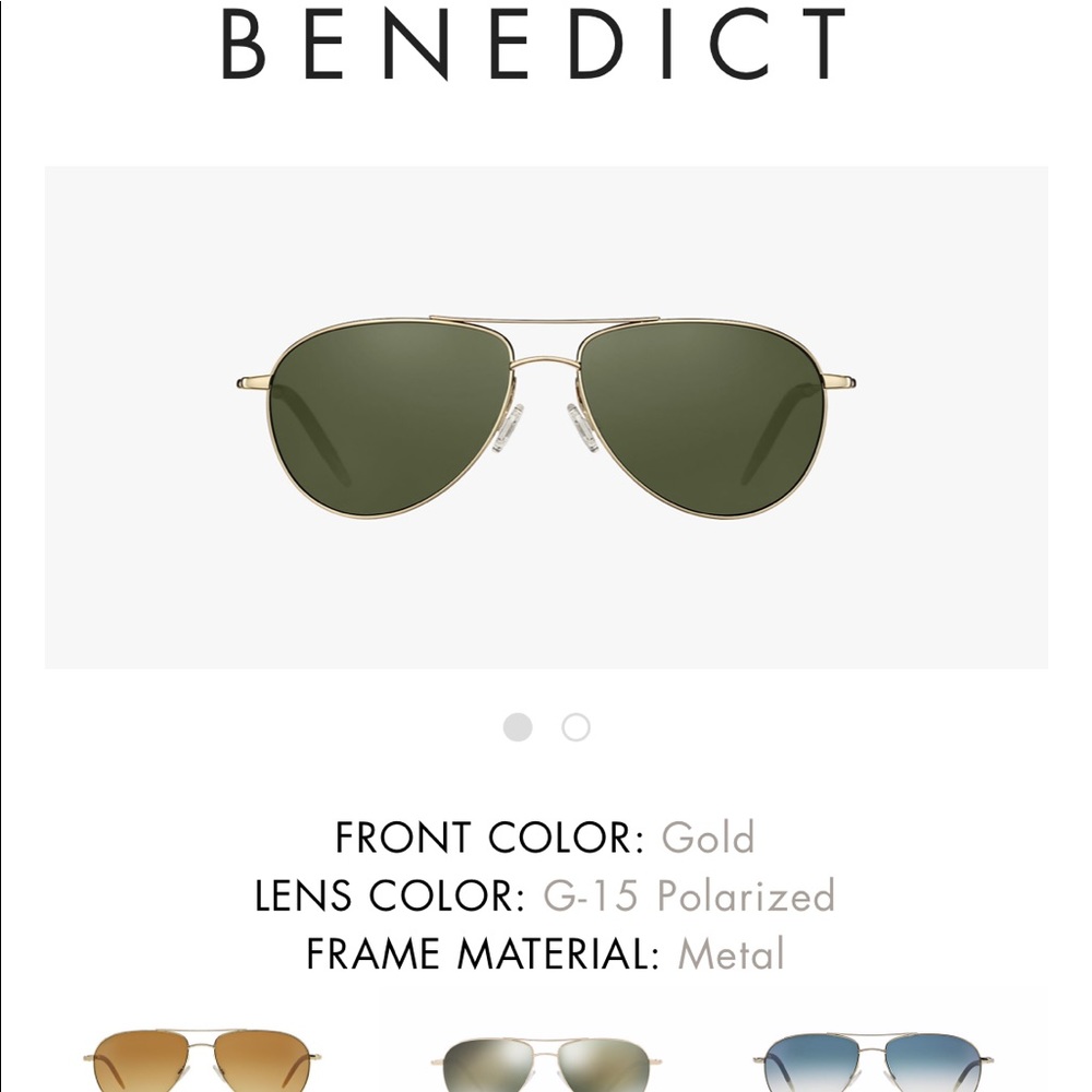 Oliver People’s sunglasses